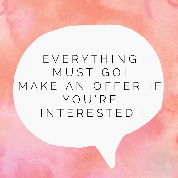 Everything must go! Accepting all reasonable offers! - Picture 1 of 1